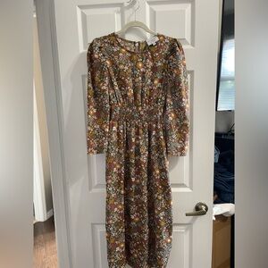 3/4 Sleeve Midi Dress. Super cute.